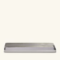 ralph lauren home thorpe serving tray rectangular medium silver