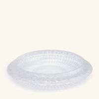 lalique marguerites serving bowl clear 36cm