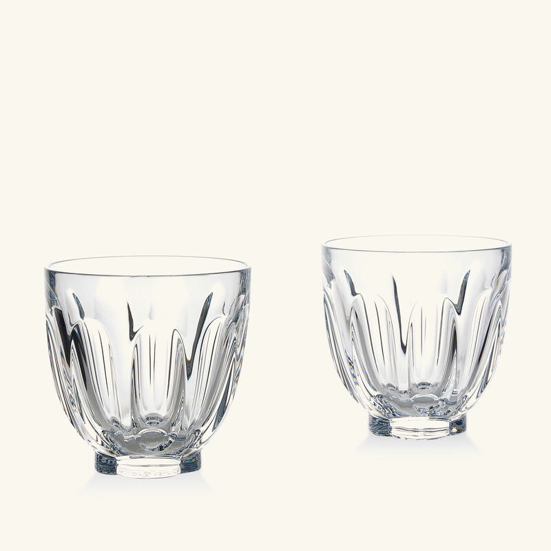 Harcourt Faunacrystopolis Drinking Glass Clear Set Of 2 baccarat harcourt faunacrystopolis drinking glass clear set of 2