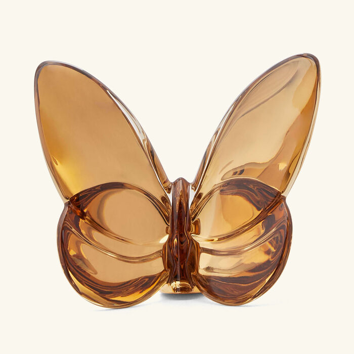 baccarat papillon lucky gilded butterfly figurine mini gold