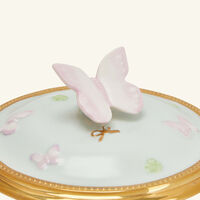 villari butterfly trinket box blue