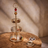 Ramz by Ruby 3 Tier Cake Stand villari ramz by ruby 3 tier cake stand