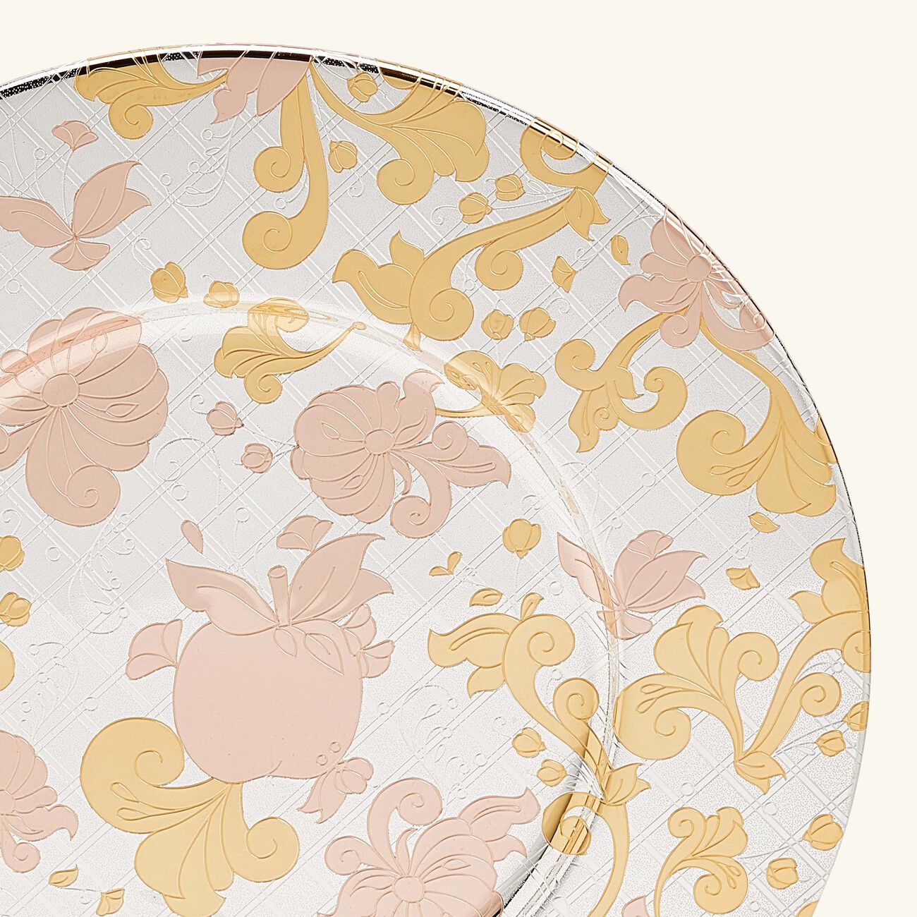 christofle jardin d eden underplate gold