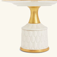 villari peacock cake stand