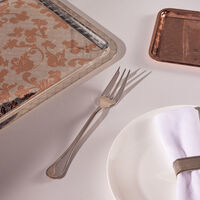 كريستوفل شوكة الضيافة آلبي باللون الفضي