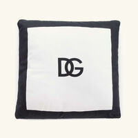 dolce gabbana casa dg logo pillow