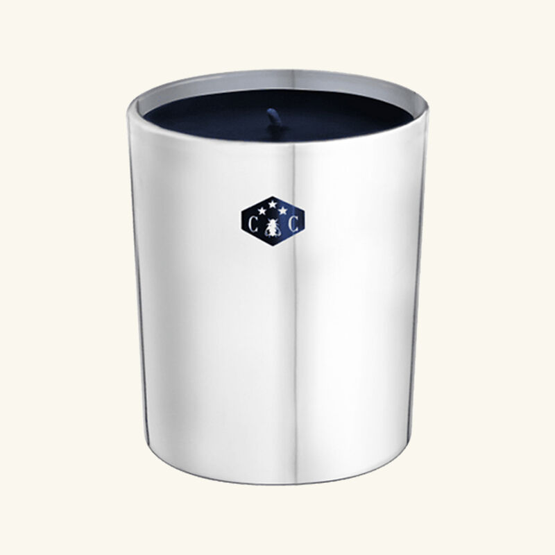 christofle lune d argent candle with bee palladium