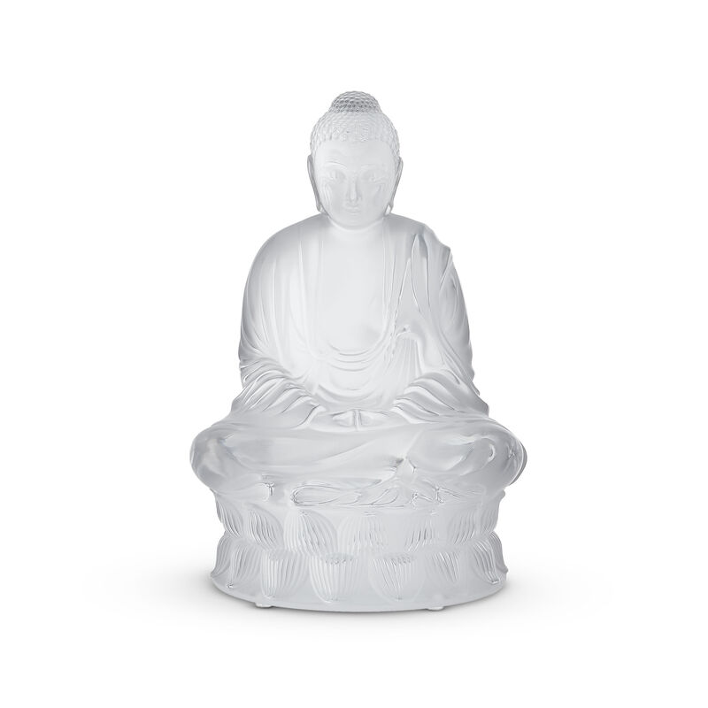 Crystal Buddha Sculpture, large