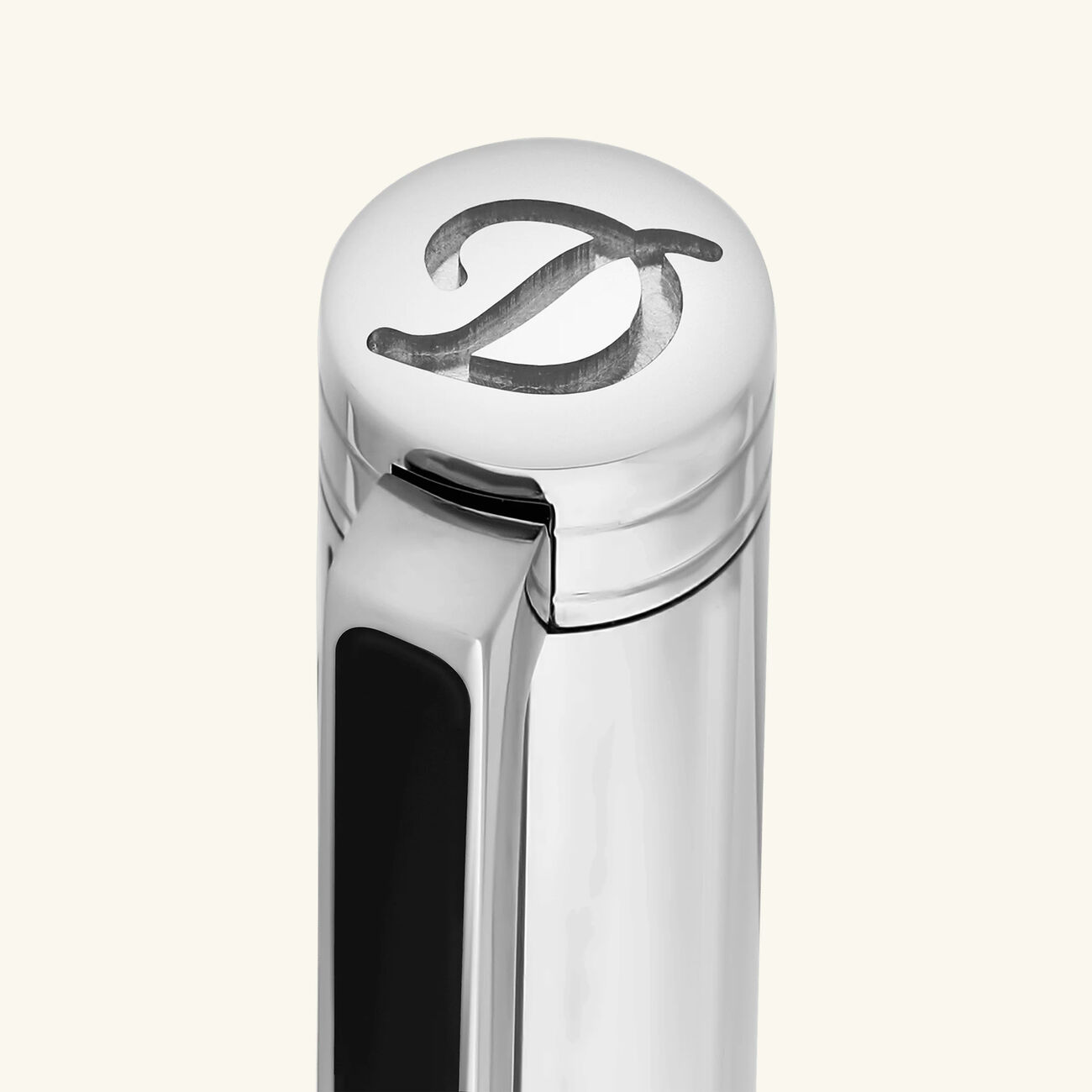 اس تي دوبون قلم الحبر الجاف  بولبوينت  كلاسيك باللون الفضي