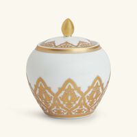bernardaud venise sugar bowl white