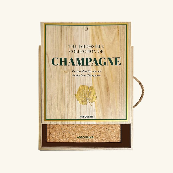 assouline the impossible collection of champagne book 50x45cm