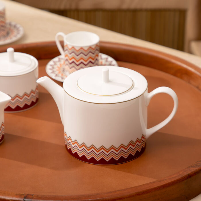 ICONIC Tea & Coffee Pot Multicolor missoni home iconic tea coffee pot multicolor