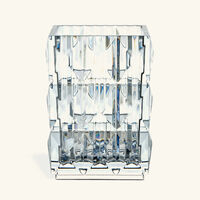 baccarat louxor vase round large clear