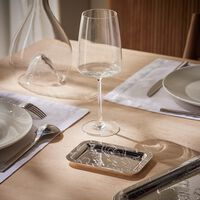 christofle graffiti serving tray rectangular small silver plated