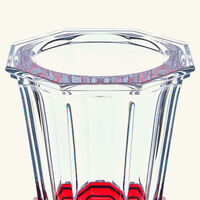 baccarat harcourt 1841 vase medium clear