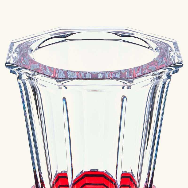 baccarat harcourt 1841 vase medium clear