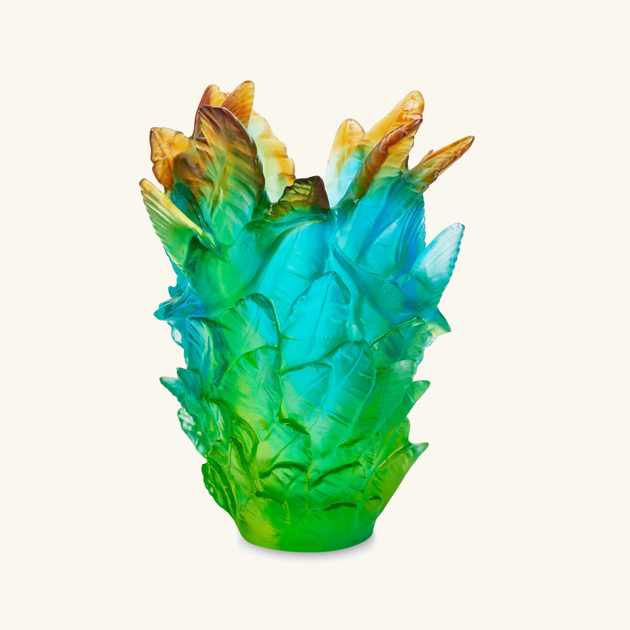 Colibri Borneo Tropical Vase Small Blue daum colibri borneo tropical vase small blue