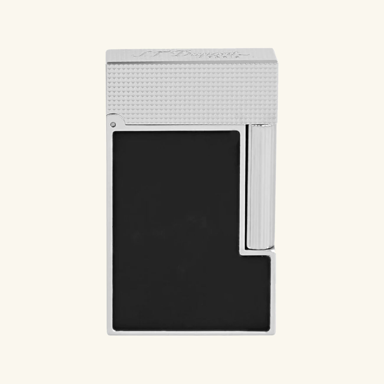 Ligne 2 Micro Diamond Lighter Black st dupont ligne 2 micro diamond lighter black