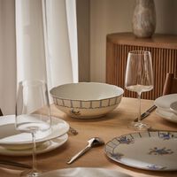 bernardaud brocante salad bowl blue 25cm