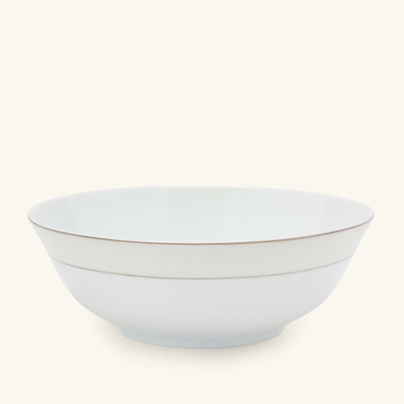 Dune Salad Bowl White 25cm bernardaud dune salad bowl white 25cm
