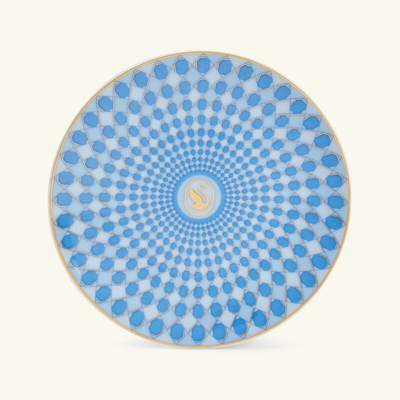 rosenthal signum azure plate round blue 10cm