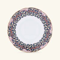 bernardaud collection braqueni soup plate round red 23cm