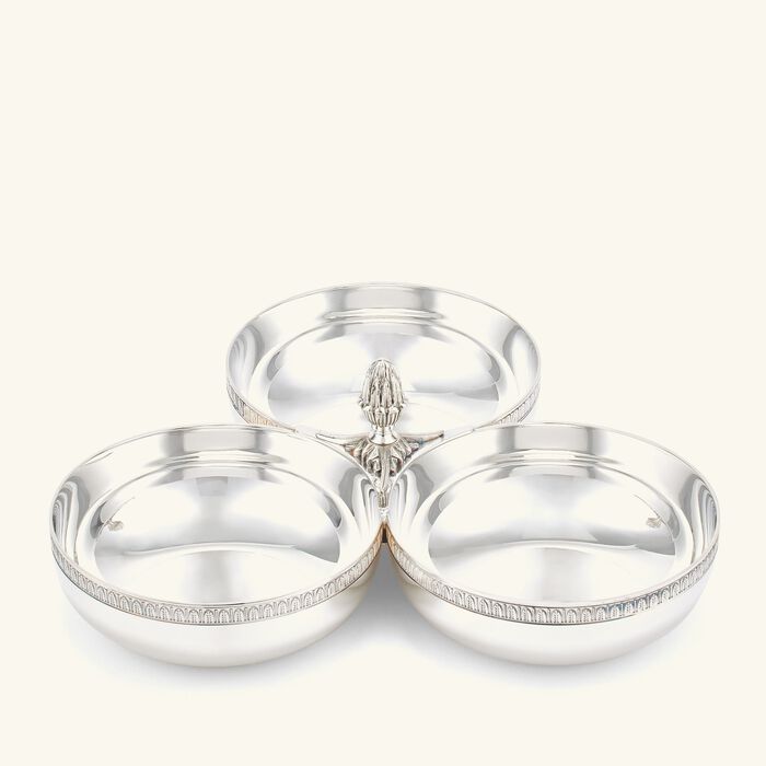 Malmaison Serving Bowl Silver Plated 11cm christofle malmaison serving bowl silver plated 11cm