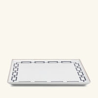 Catene Zaffiro Trinket Tray Square Large Blue ginori 1735 catene zaffiro trinket tray square large blue