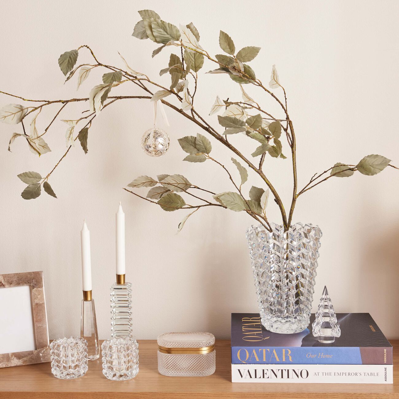 christofle bouquet givr  2025 christmas ornament silver plated