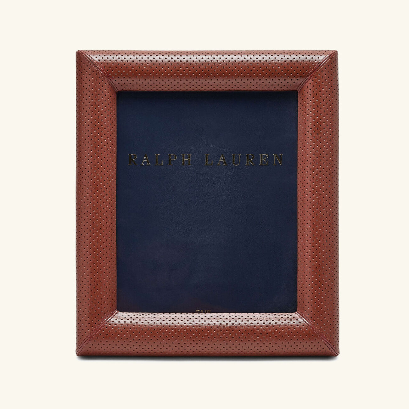 ralph lauren home durham picture frame brown 20x25cm