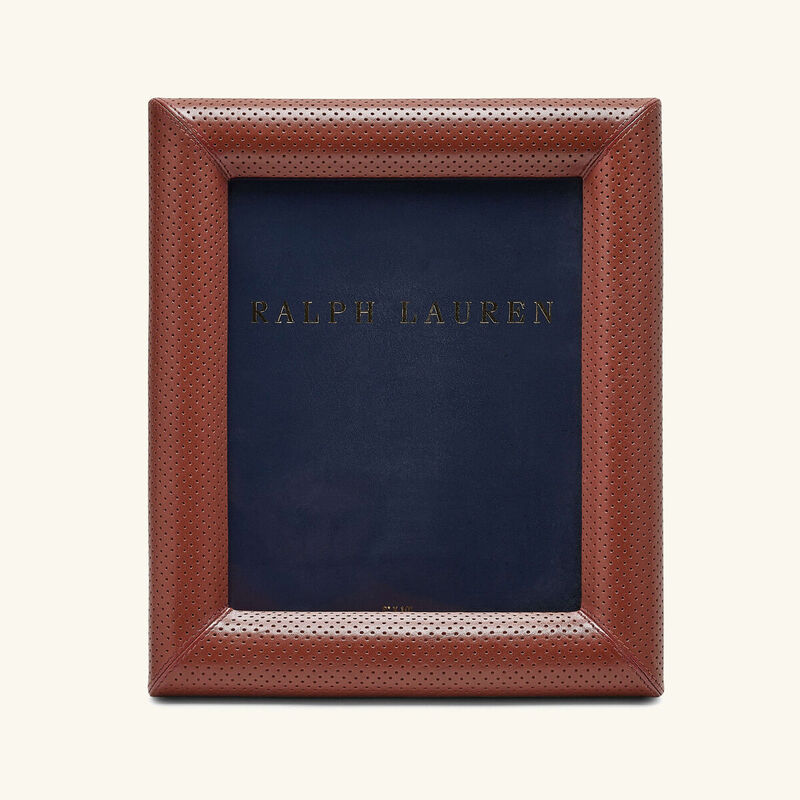 ralph lauren home durham picture frame brown 20x25cm