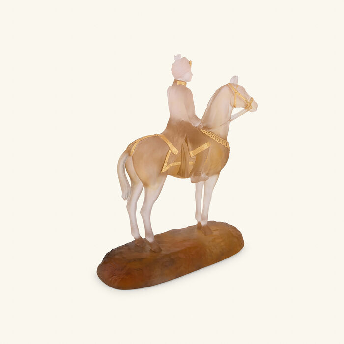Marwari Horseman Sculpture Limited Edition Gold daum marwari horseman sculpture limited edition gold