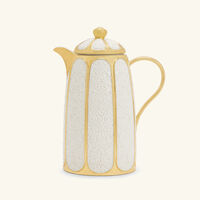 villari amour coffee tea pot white