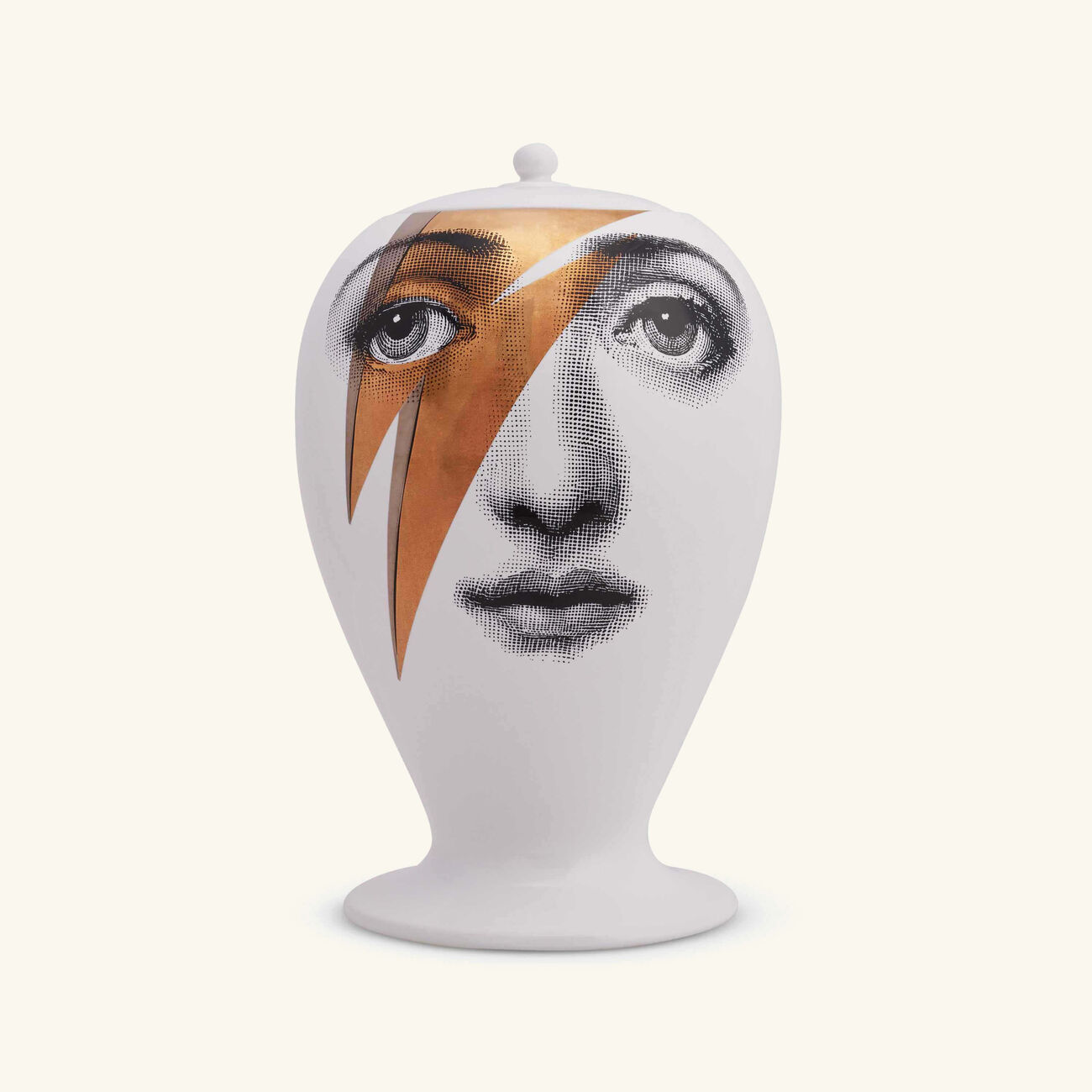 fornasetti tema e variazioni no 375 vase medium white