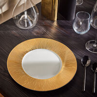 haviland stanislas dessert plate round gold 24cm
