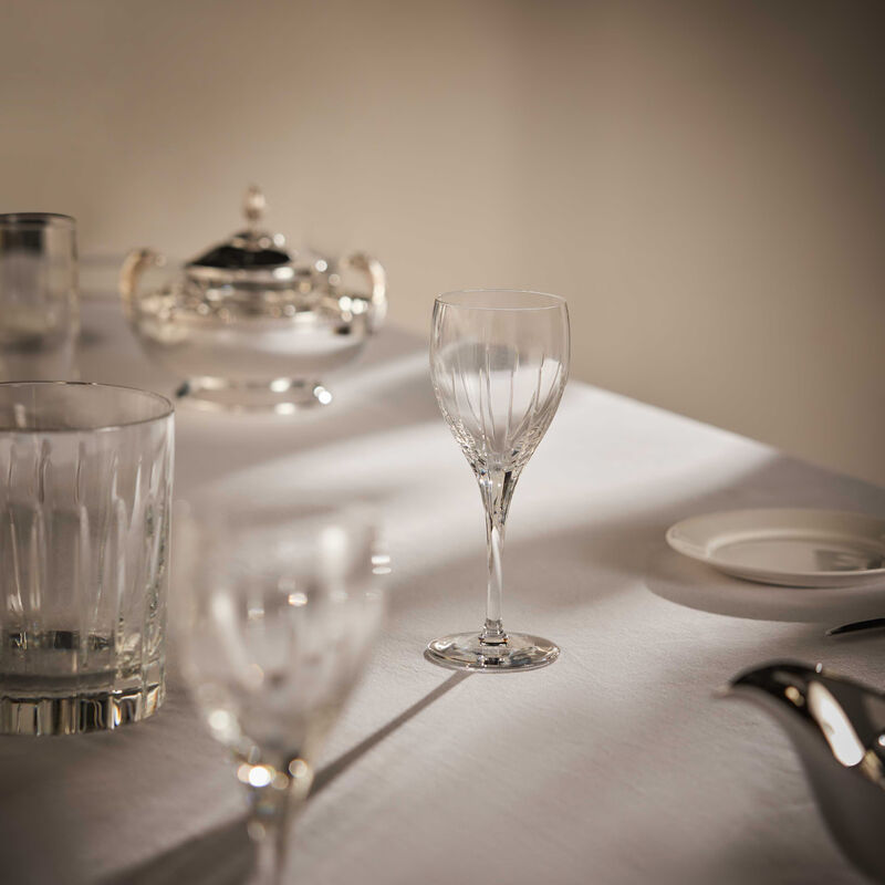 christofle iriana wine glass clear