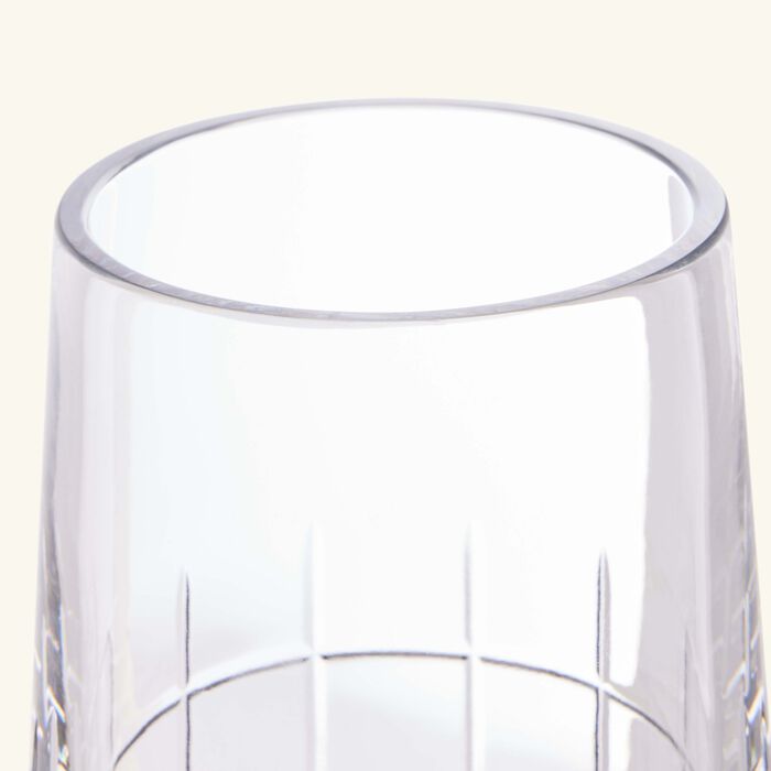 christofle graphik vase small clear
