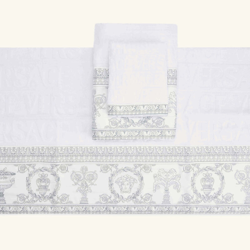 versace i love baroque towels white set of 5