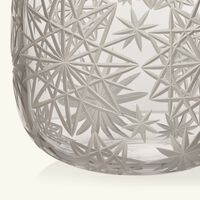 ruckl krakatit vase round medium clear