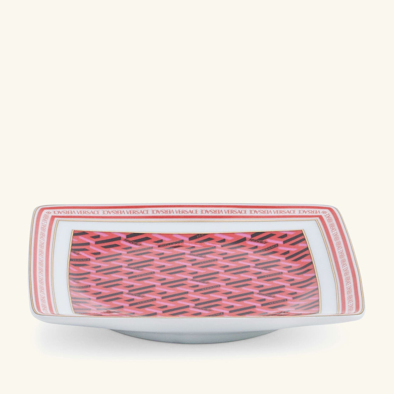 versace la greca trinket tray square