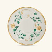 villari taormina tea cup saucer green