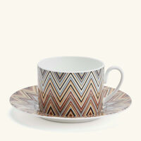 missoni home zig zag jarris tea cup saucer pattern