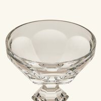 baccarat harcourt 1841 champagne coupe glass clear set of 2