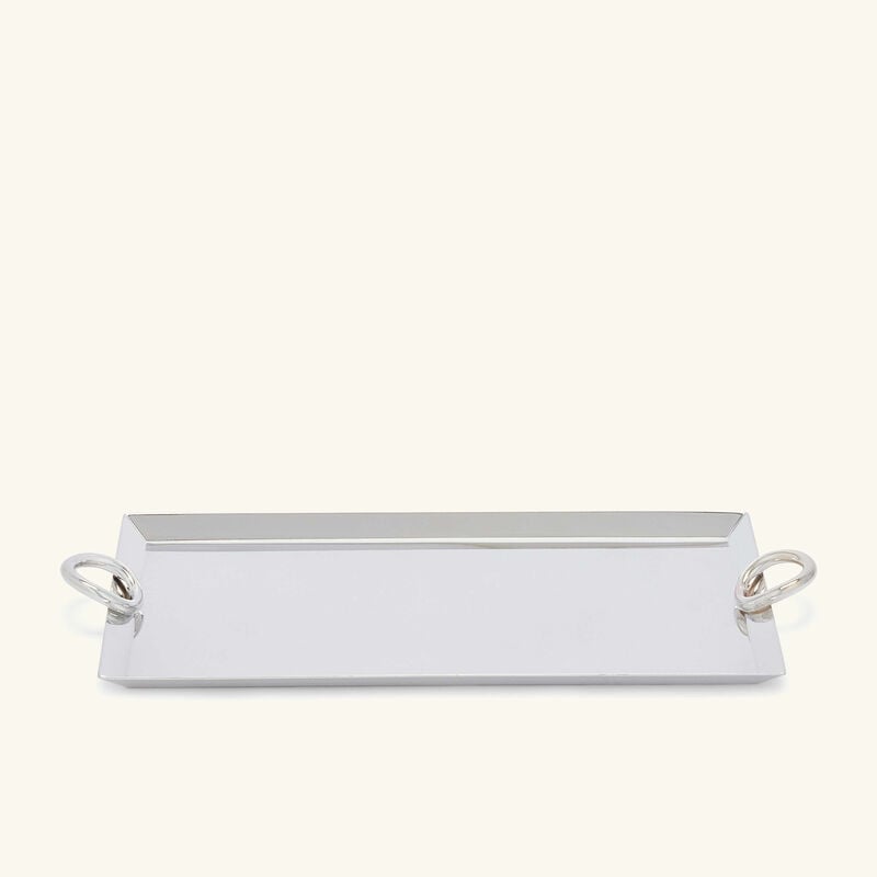 christofle vertigo mail tray silver plated