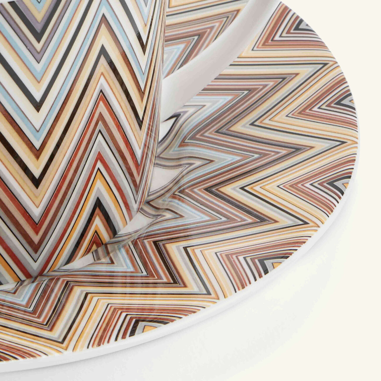 missoni home zig zag jarris tea cup saucer pattern