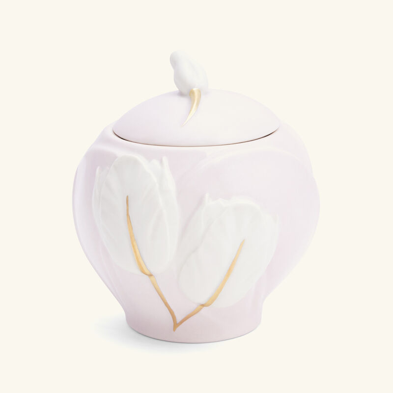 Tulip Sugar Bowl Pink villari tulip sugar bowl pink