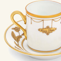 Volière Coucou Coffee Cup Gold ginori 1735 voli re coucou coffee cup gold