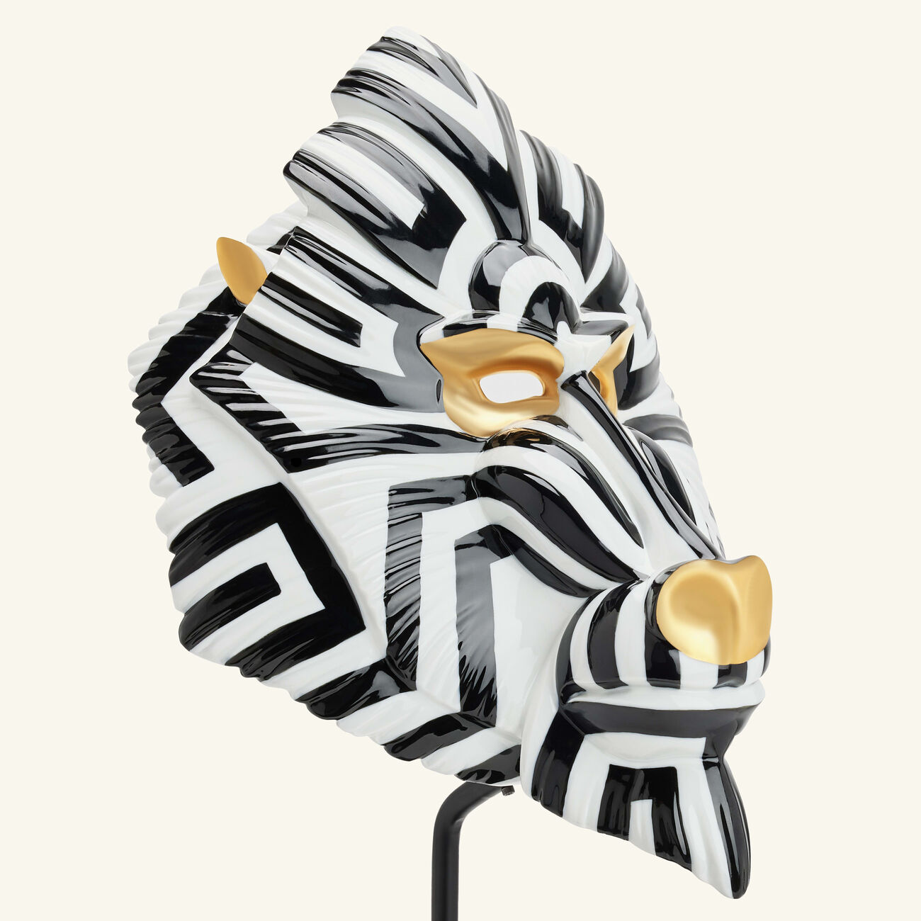 Mandrill Mask Large Black lladro mandrill mask large black