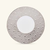 Ecume Platine Tea Cup & Saucer White bernardaud ecume platine tea cup saucer white