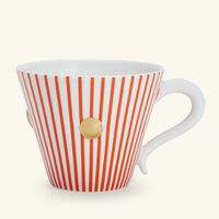 bernardaud delphos tea cup saucer pattern set of 4